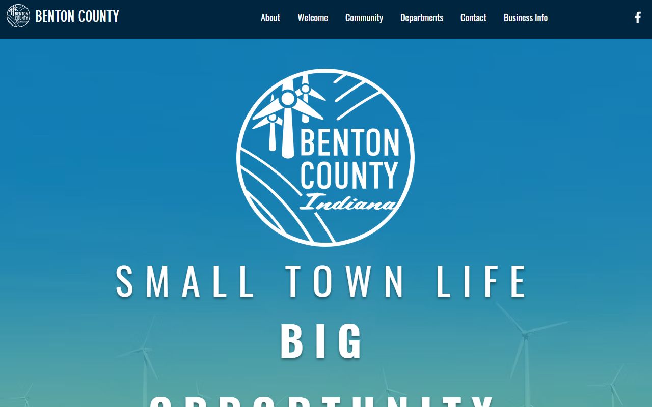 Benton County government page for traffic ticket records resources