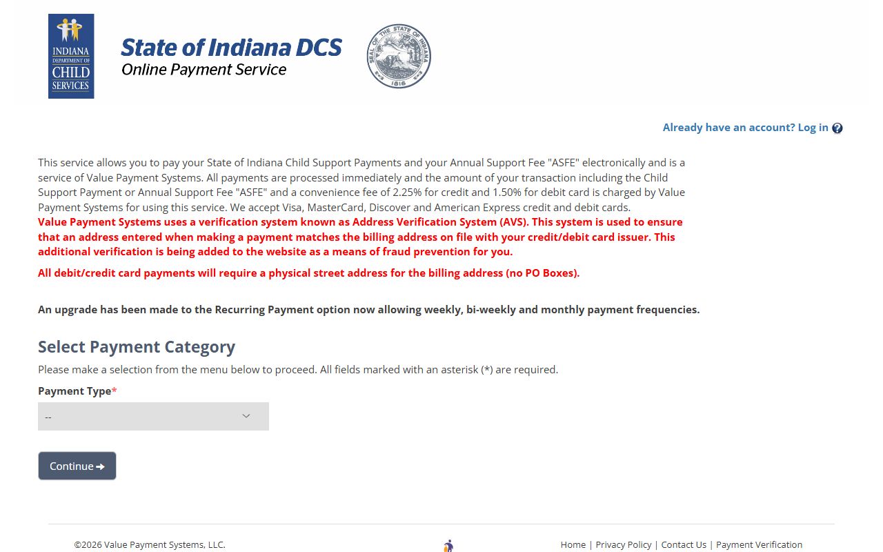 Harrison County Indiana government page for traffic ticket records